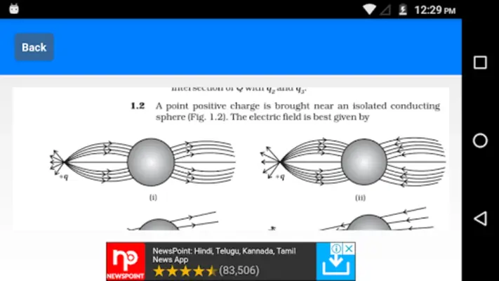 Class 12 Physics NCERT Solutions android App screenshot 0